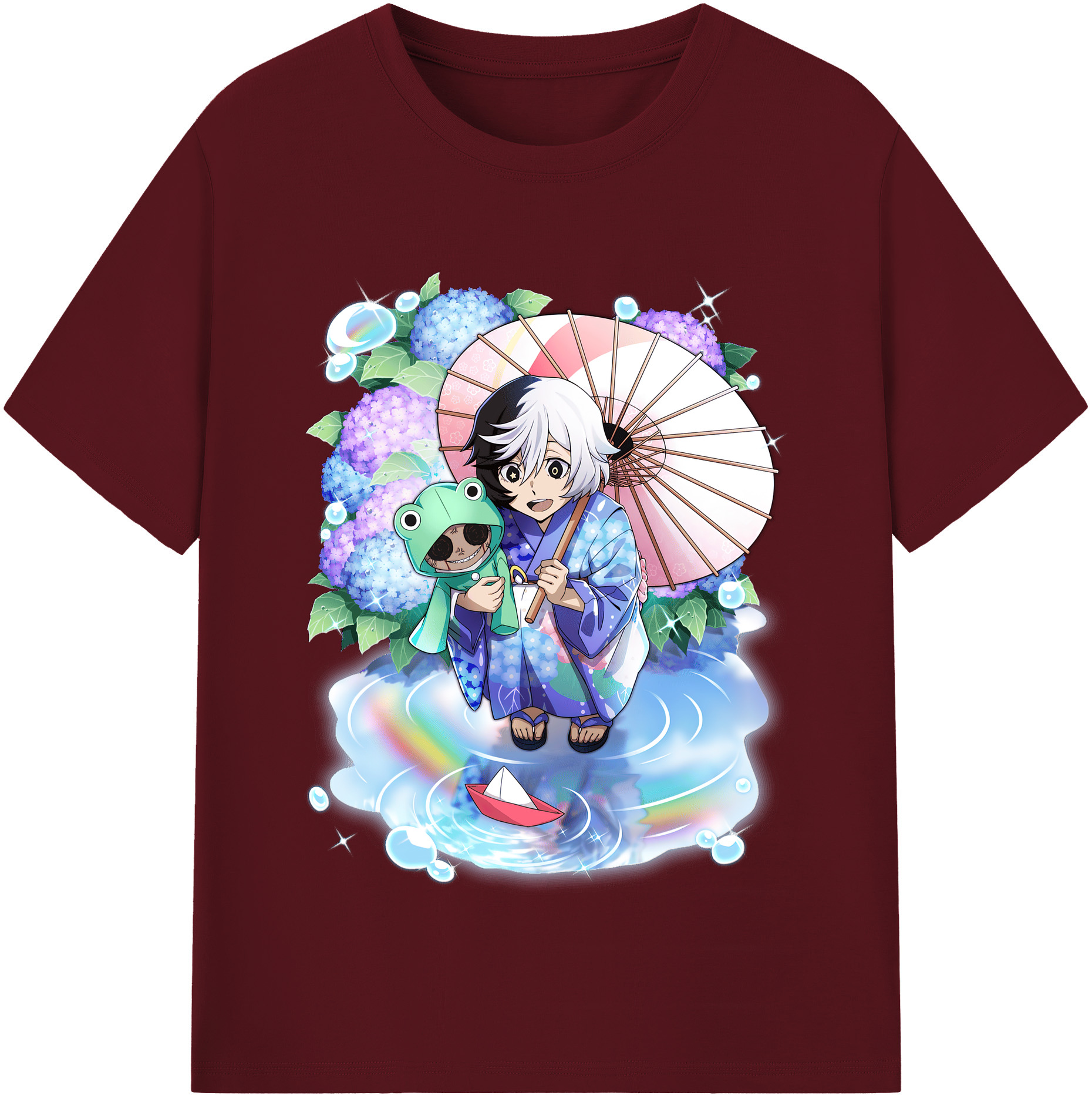 （画像用） 文豪ストレイドッグス Bungo Stray Dogs 綿100％半袖Tシャツ（フロントプリント）
